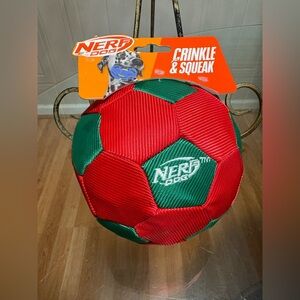 Brand New Nerf Squeak & crunch Ball 5"